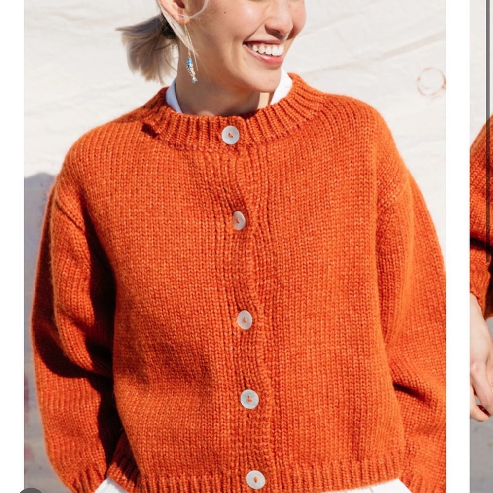 Nikki Chasin Sheba Cardigan in 🥕